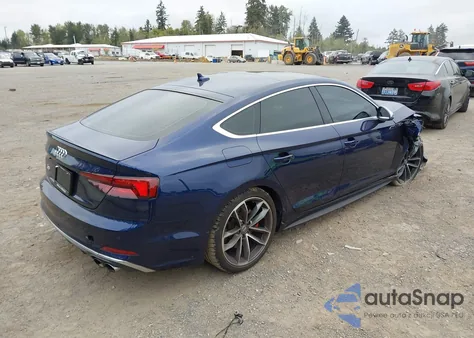 2019 Audi S5 3.0T Premium из США, поврежденный, VIN WAUC4CF5XKA065146